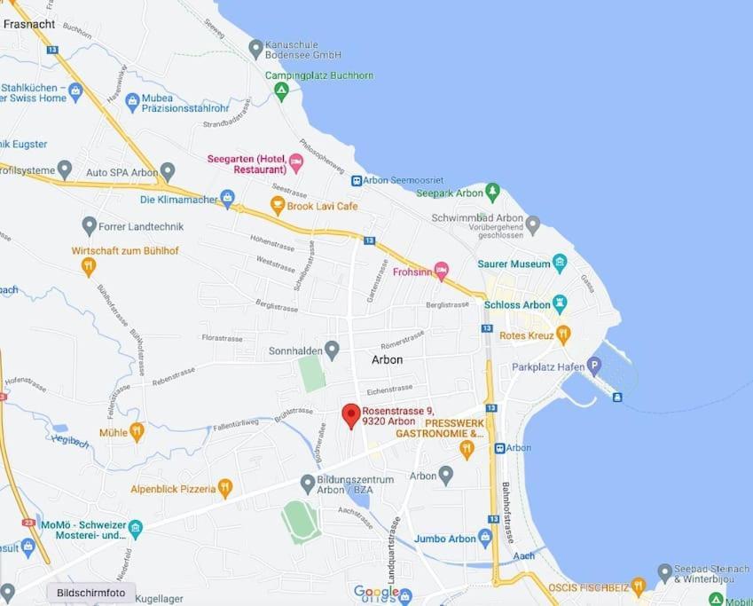 Charmante Und Zentrale Wohnung Am Weiherpark Arbon Luaran gambar