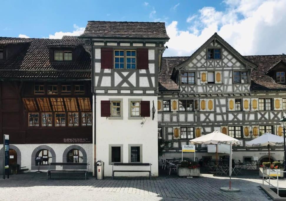 Charmante Und Zentrale Wohnung Am Weiherpark Arbon Luaran gambar